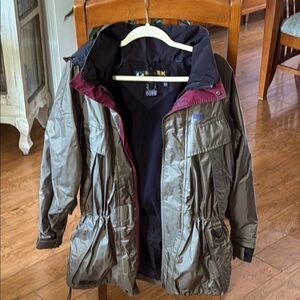 Vintage Outerwear Jacket with Hood
